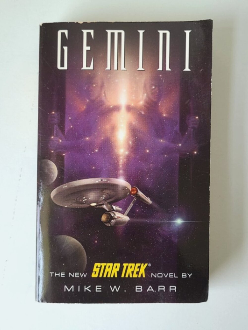 5/$15 Book Star Trek Gemini Mike W Barr SciFi MMPK Spock Kirk TOS 2003